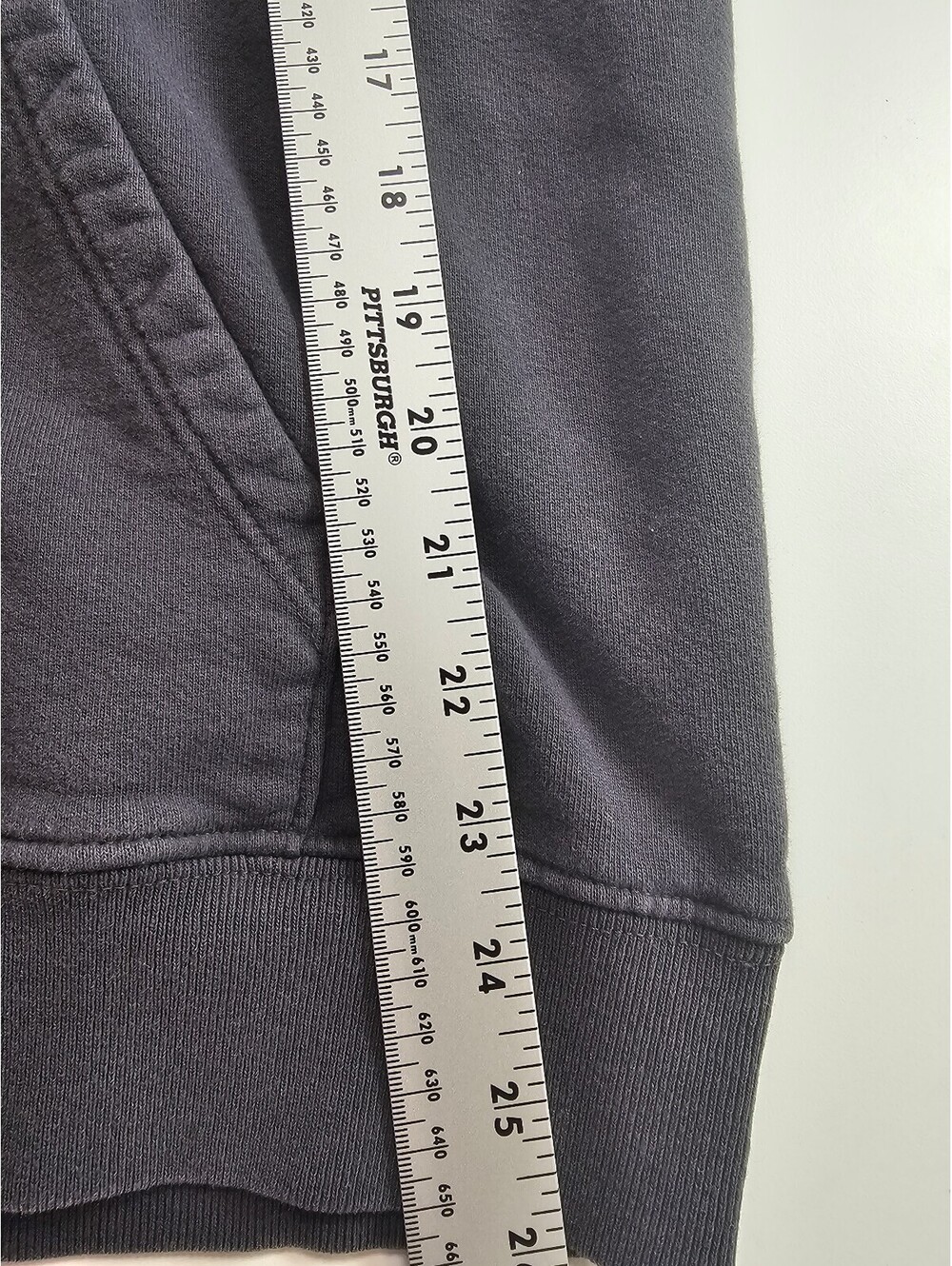 Saint JHN 21' 'In Case We Both Die Young' Tour Hoodie Grey - Picture 14 of 15